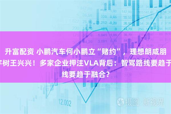 升富配资 小鹏汽车何小鹏立“赌约”，理想朗咸朋回应宇树王兴兴！多家企业押注VLA背后：智驾路线要趋于融合？